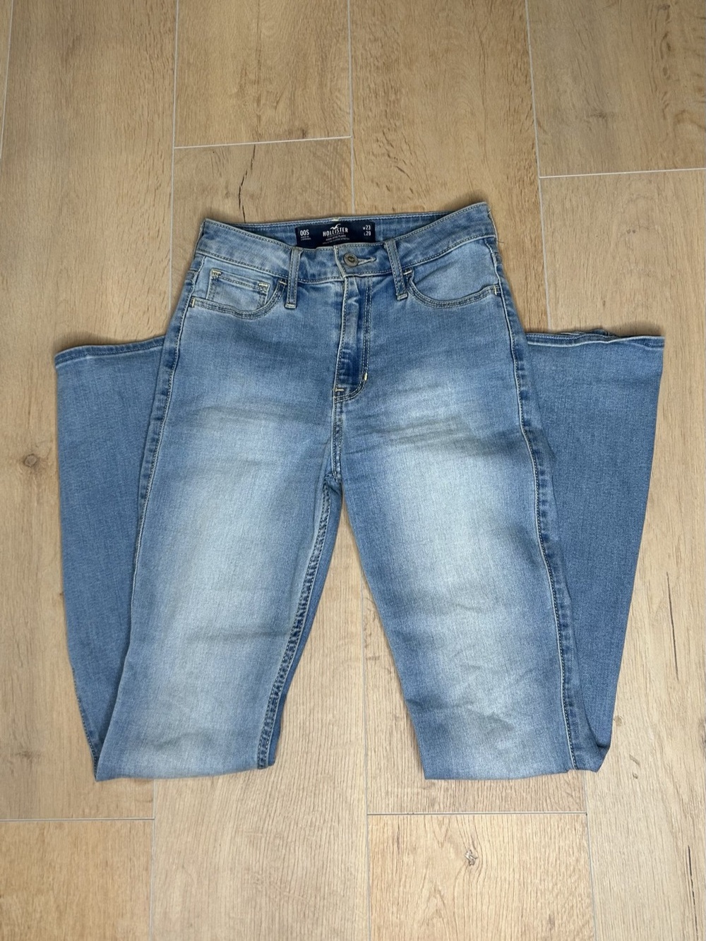 Hollister high-rise flare jeans
